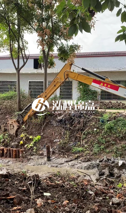 駐馬店挖機(jī)打木樁專業(yè)施工- 河道打木樁后木樁腐朽怎么防治？