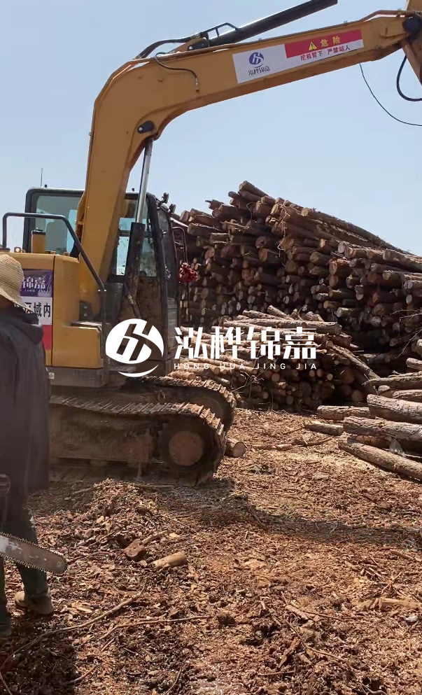 孝感挖機(jī)打木樁專業(yè)施工-河道打樁木如果彎曲了還能用嗎？