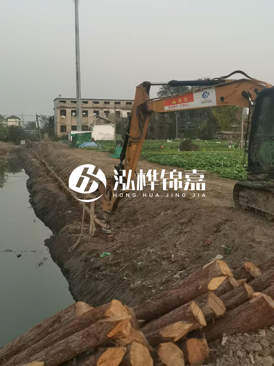 婁底松木樁源頭廠家-河道治理中為什么要打木樁？