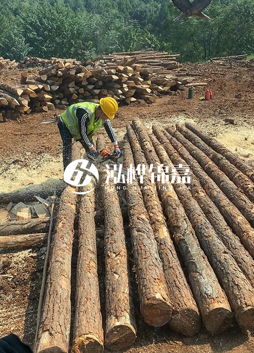 4米長松木樁防腐處理每根加多少錢？松木樁尾徑8cm的價格多少？