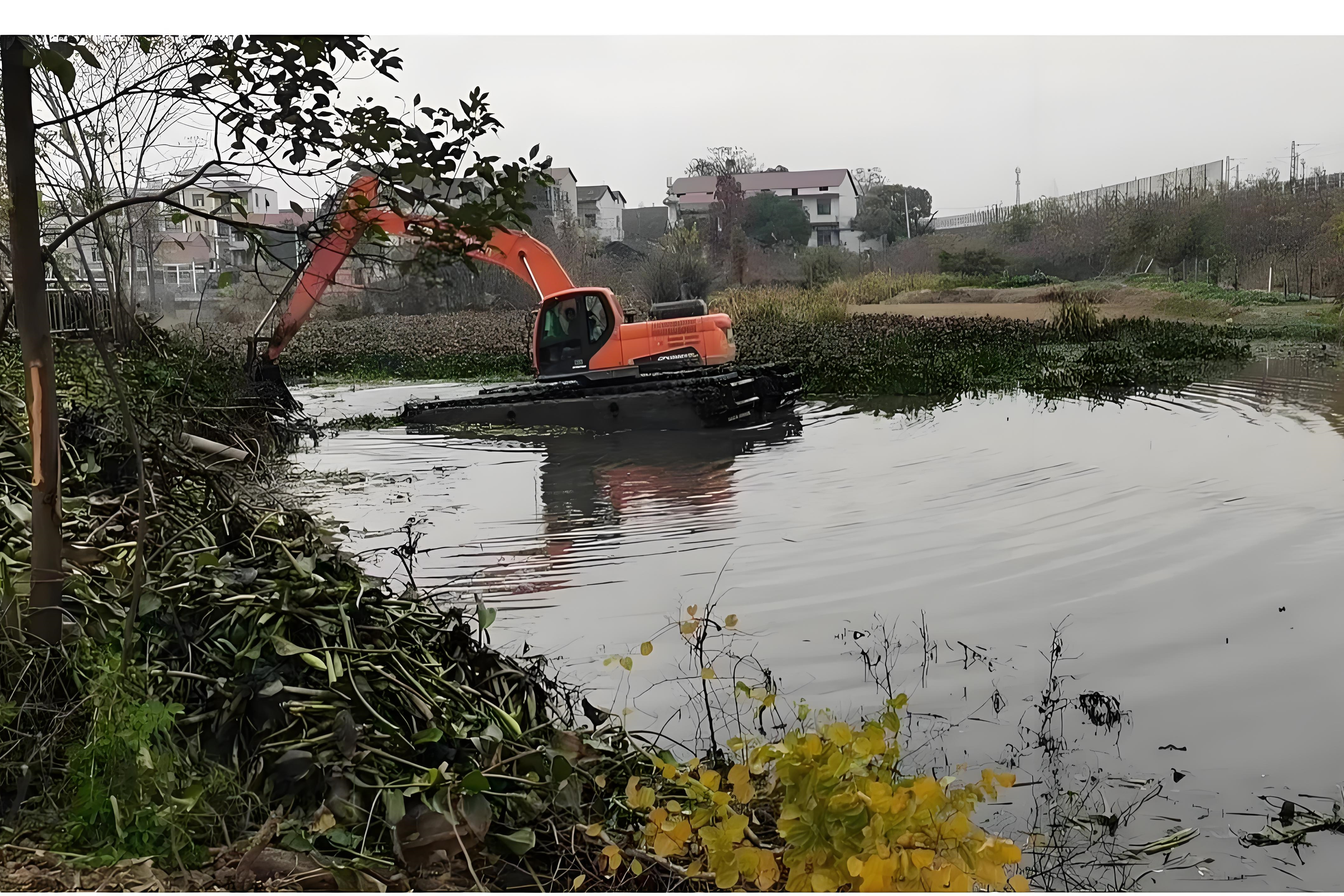 蕪湖水挖清淤團(tuán)隊(duì)泓樺錦嘉 - 挖機(jī)清淤的每立方米多少錢？