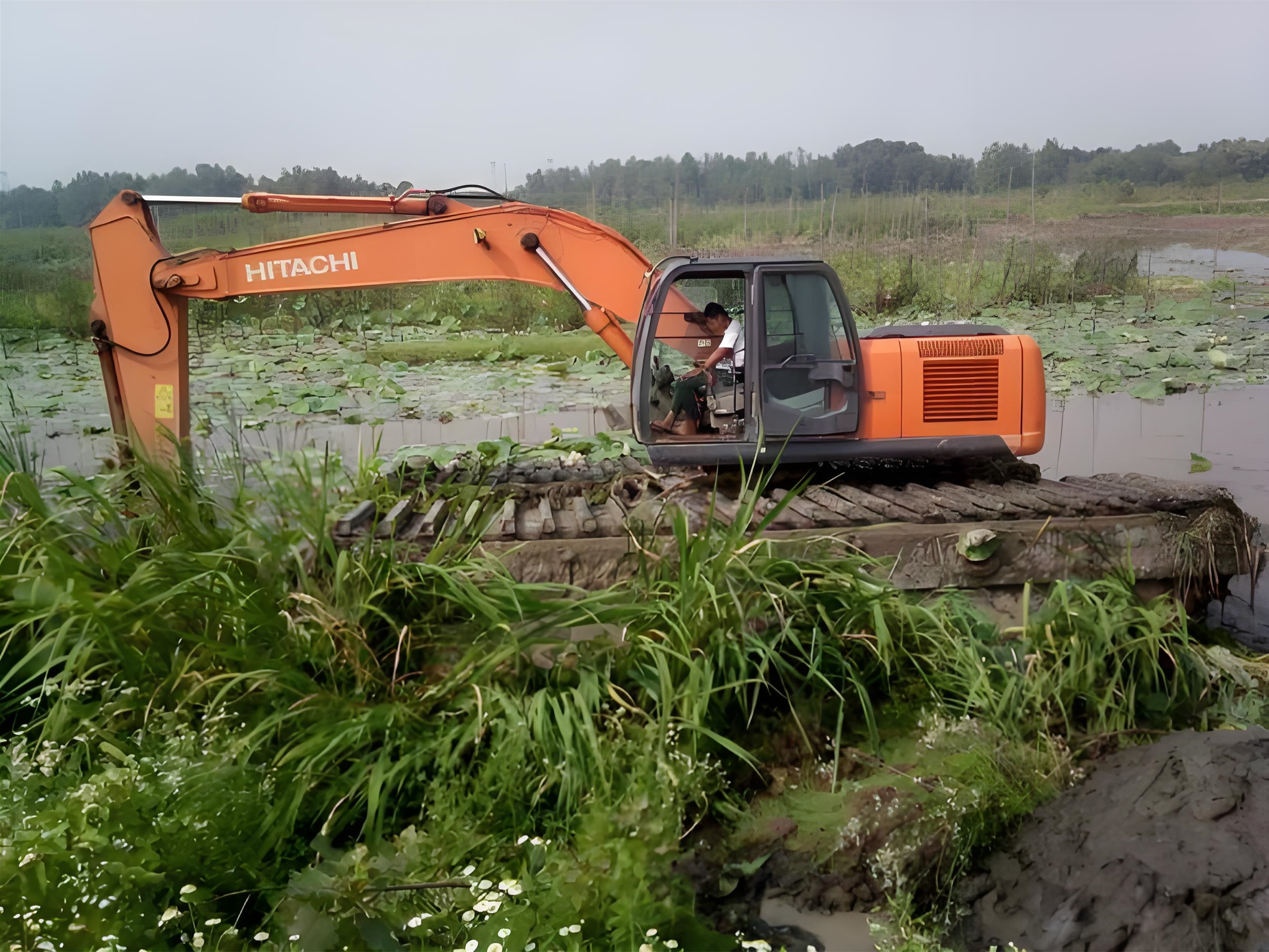 甘肅酒泉水上挖機清淤施工隊 - 挖機清淤的費用怎么計算？