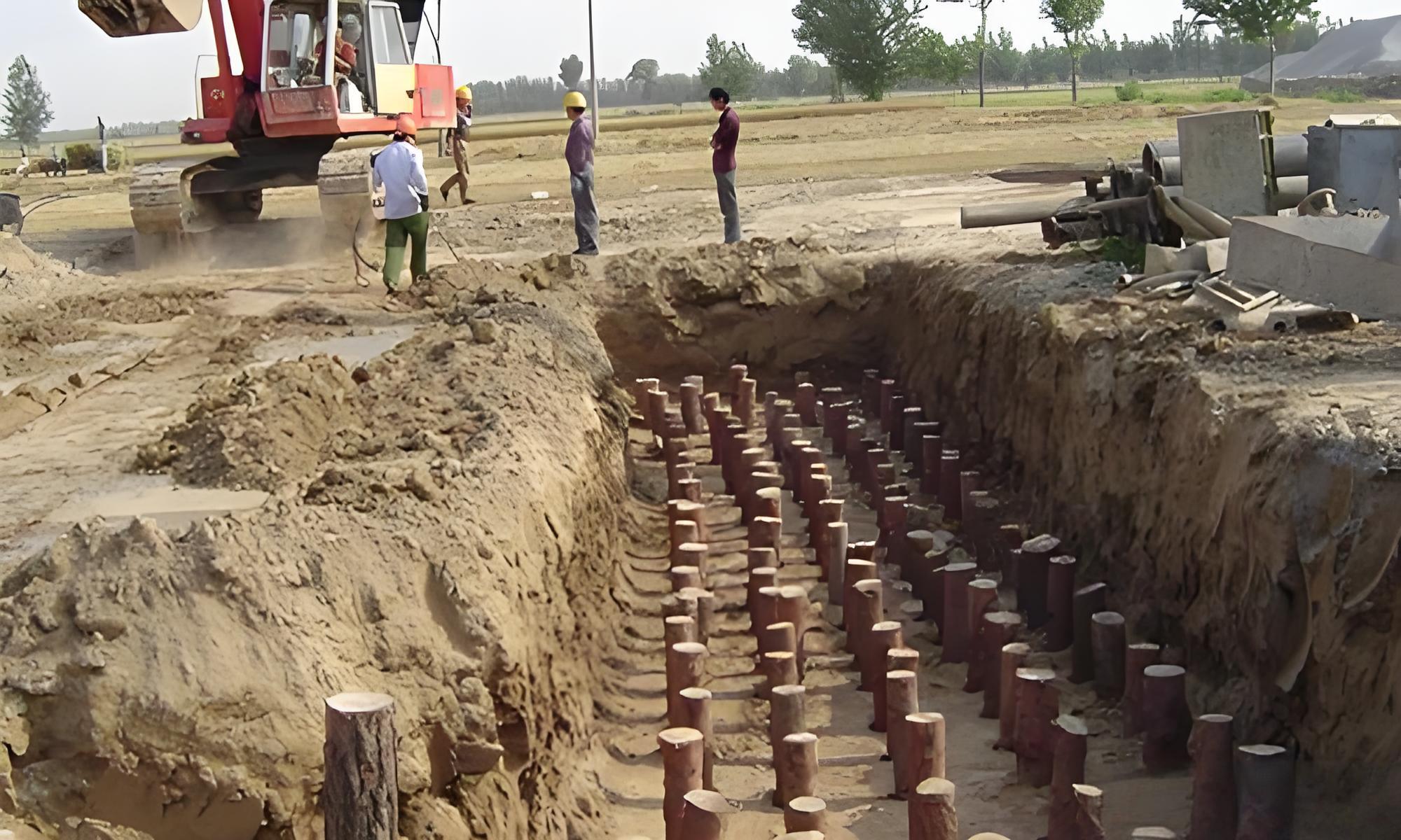 松木樁批發(fā)廠家泓樺錦嘉-地基加固打松木樁是否能解決沉降問題？